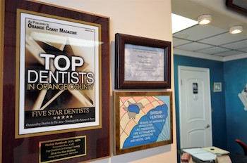 Dr. Pankaj Narkhede's Top Dentists in Orange County plaque