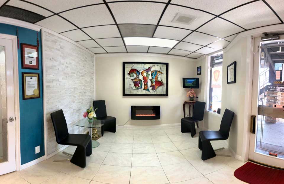 waiting room at Pankaj Narkhede DDS - dental office in Lake Forest, CA